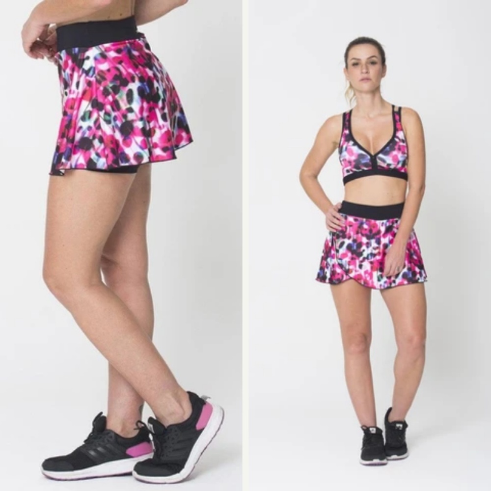 Athleisure - Pink Blur Skort